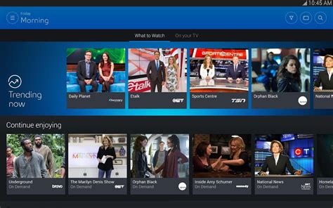 fibe tv app.